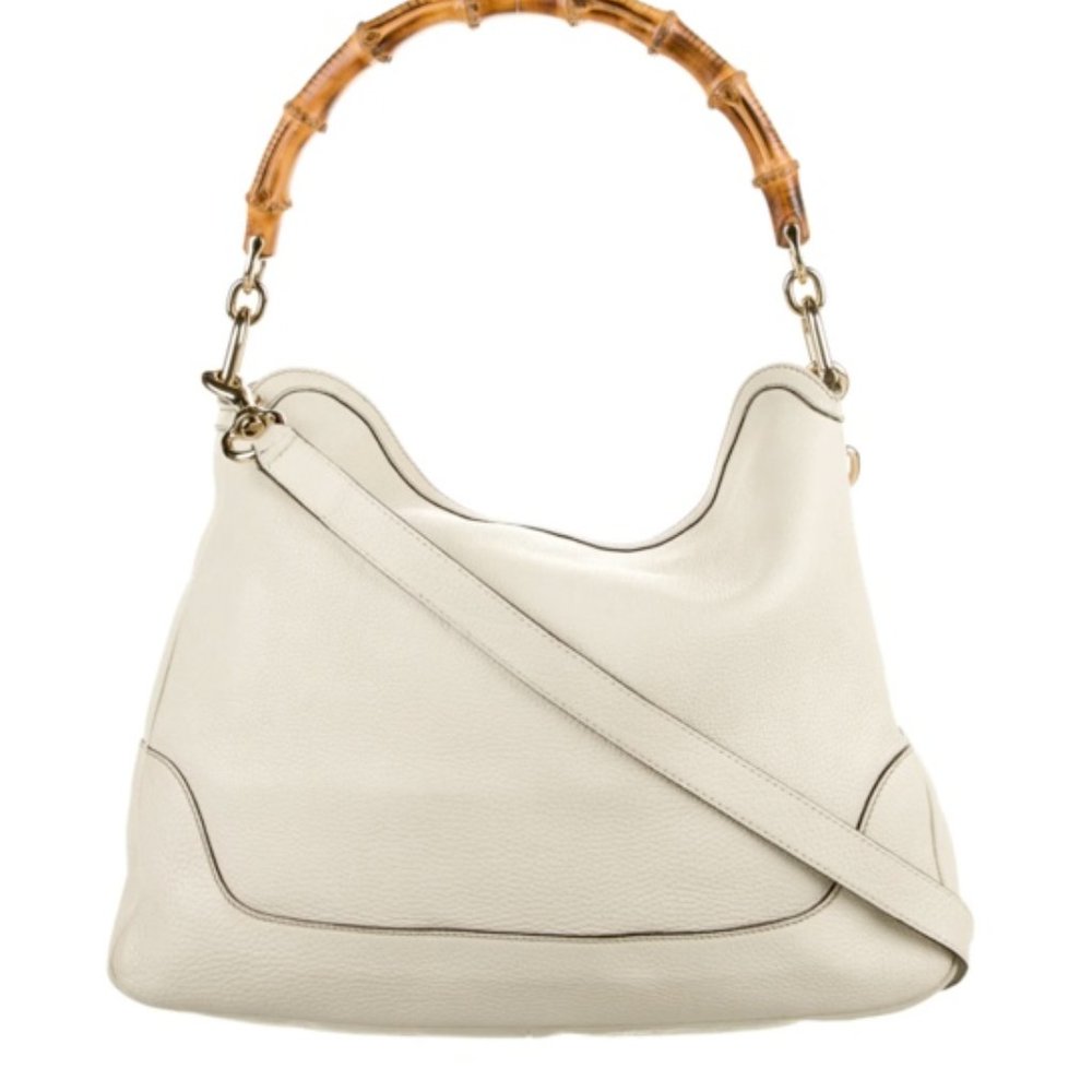 GUCCI Bamboo Handle Hobo Diana Bag